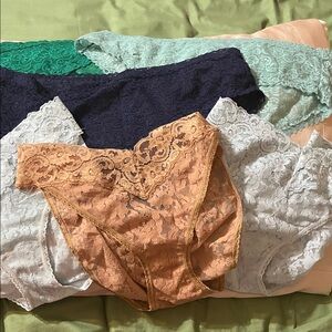 Morgan Taylor 6 Lace Panty Collection
